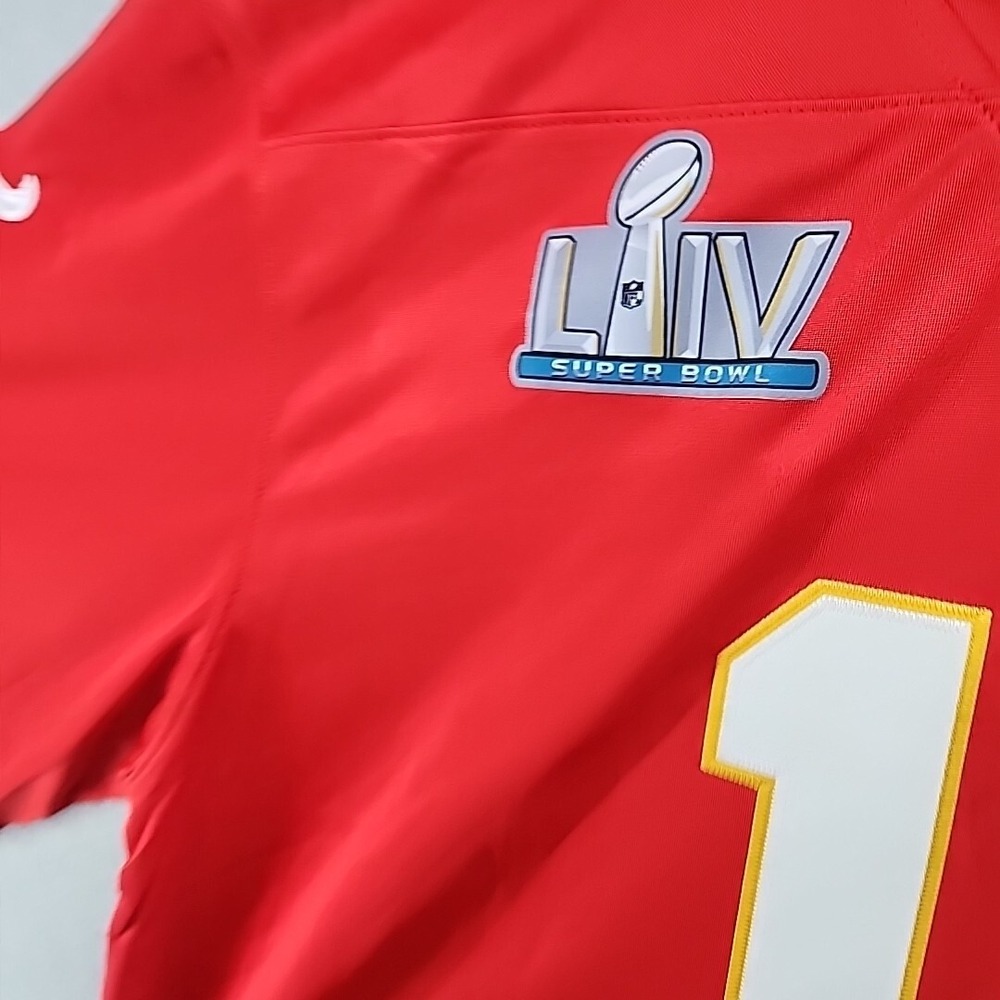 NIKE Kansas City Chiefs Tyreek Hill #10 Super Bowl LIV Stitched Jersey Size XXXL - Picture 6 of 16